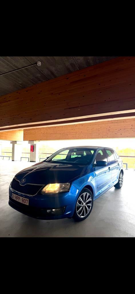 Skoda - Rapid Spaceback DSG 1.2 TSI Greentech Edition, Auto's, Automaat, Euro 6, Blauw, Particulier