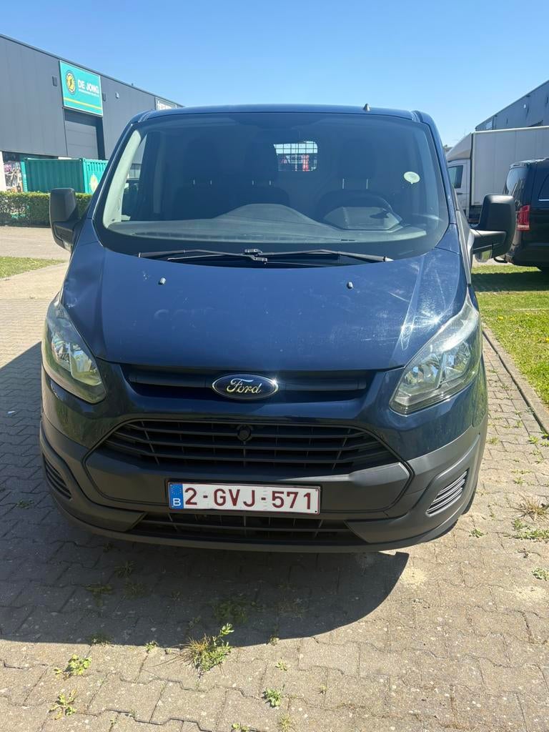 Ford Transit Custom, Autos, Camionnettes & Utilitaires, Ford, Diesel, 5 portes, Boîte manuelle, Noir, Noir, Enlèvement