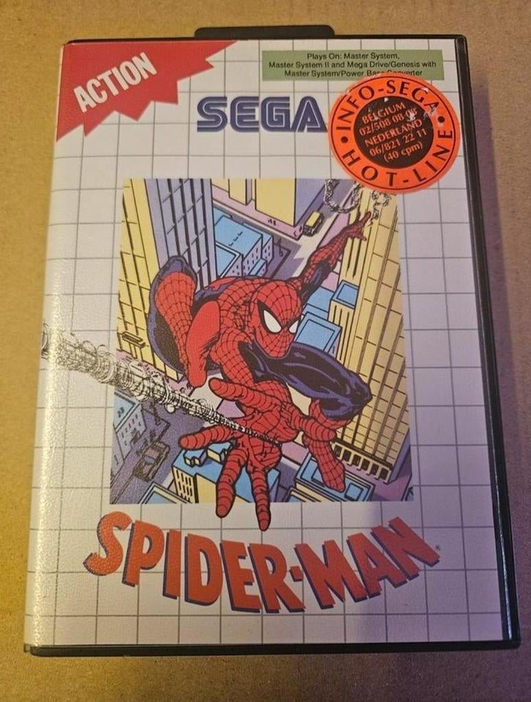 Sega game spider-man, Ophalen