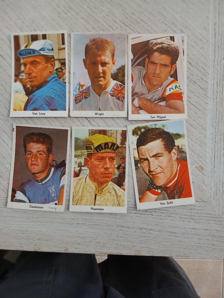 Wielrenners chromo's 4, 1960 tot 1980, Gebruikt, Ophalen of Verzenden, Prent