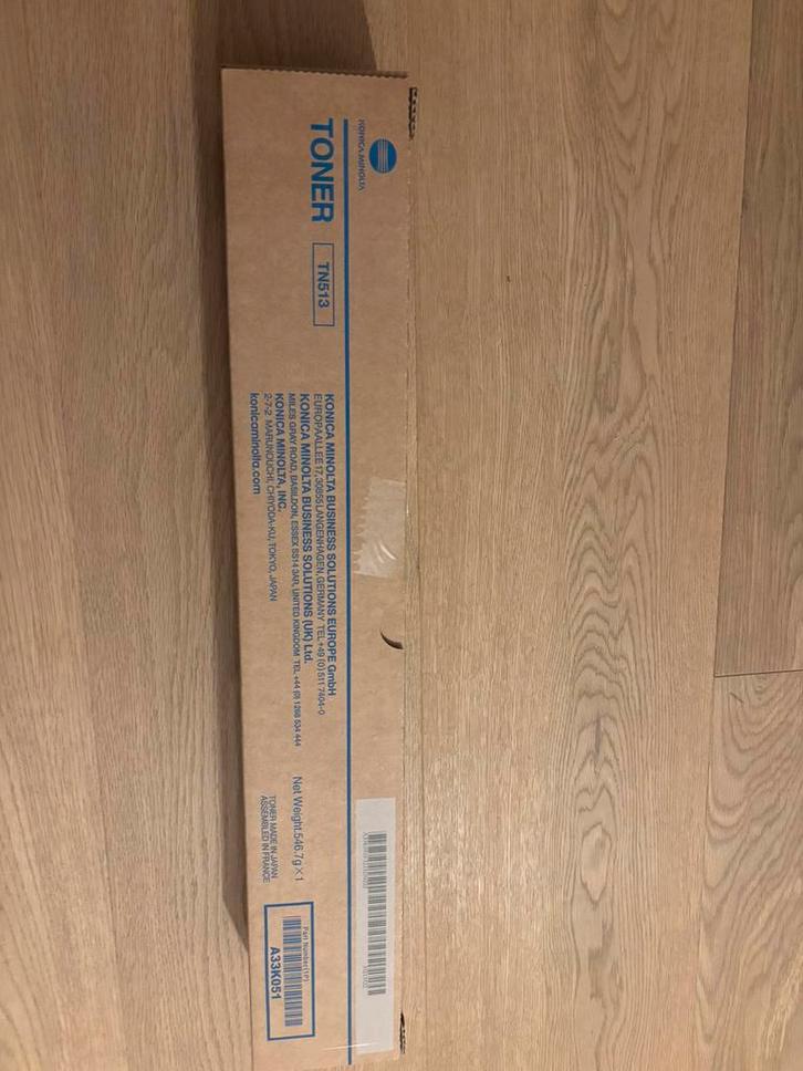 Toner Konica Minolta TN513, Informatique & Logiciels, Imprimantes, Comme neuf, Enlèvement
