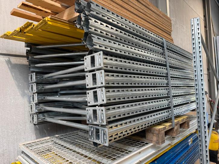 Palletstelling tot 54m lengte tot 2,9m hoog, Zakelijke goederen, Kantoor en Winkelinrichting | Magazijn, Stelling en Opslag, Ophalen