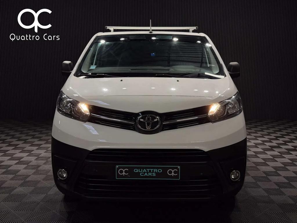 Toyota ProAce 2.0D - TVAC - Boite auto - Long chassis - Car, Auto's, Automaat, Stof, Gebruikt, Wit