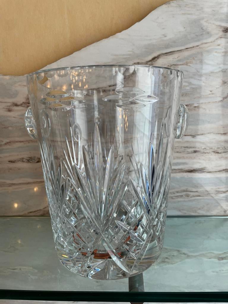 Val saint lambert ijsemmer kristal vintage, Ophalen, Zo goed als nieuw