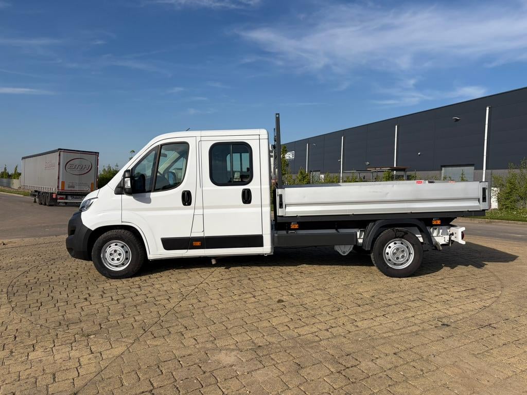 Peugeot Boxer (Opel) plateau L3 dble cab / 21892,56€ htva, Autos, Achat, Entreprise, 7 places, Boîte manuelle