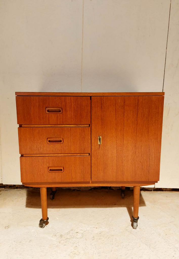 Vintage kastje - platenkastje, Collections, Rétro, Enlèvement