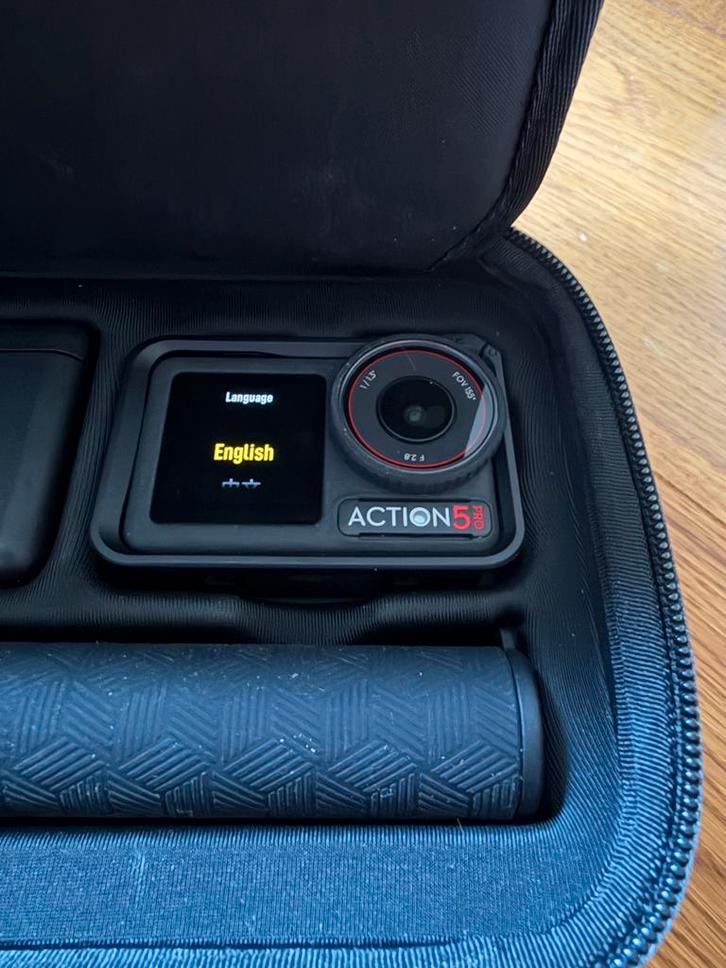 dji osmo action 5 pro adventure combo, Audio, Tv en Foto, Actiecamera's, Zo goed als nieuw, Overige merken, Ophalen of Verzenden