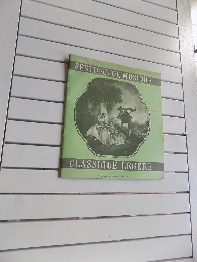 Festival de Musique : Classique légère"-1960, Livres, Musique, Enlèvement ou Envoi, Comme neuf, Genre ou Style