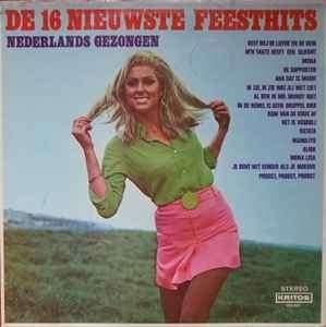 LP/ DE 16 NIEUWSTE FEESTHITS, Cd's en Dvd's, Ophalen of Verzenden, Zo goed als nieuw, 12 inch, Nederlandstalig