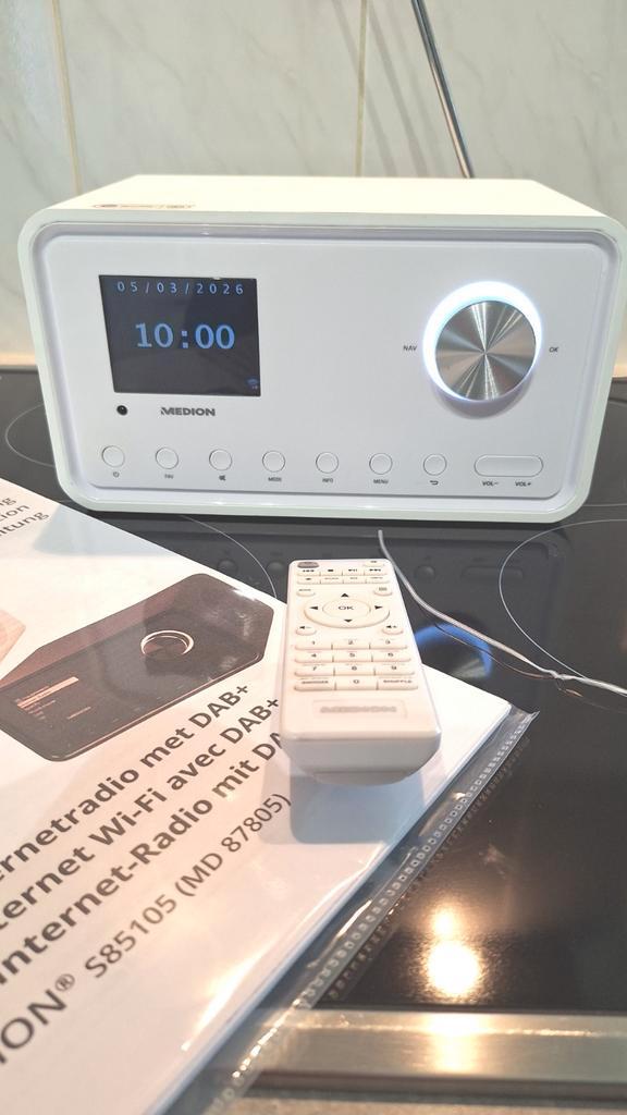 DAB/ internetradio met afstandsbediening, Audio, Tv en Foto, Radio's, Radio, Ophalen