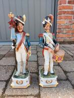 2x beeldjes soldaten Napoleon, Antiek en Kunst, Ophalen
