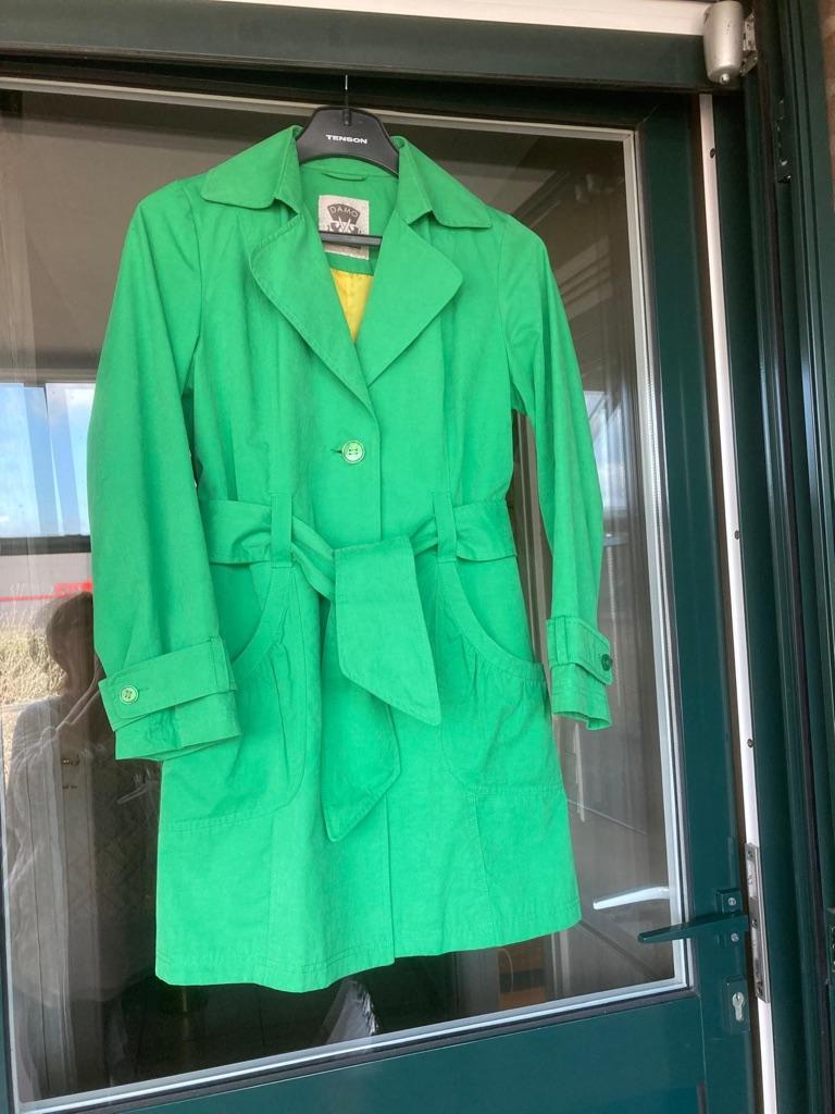 Dames jas, Kleding | Dames, Jassen | Winter, DAMO, Zo goed als nieuw, Groen, Ophalen