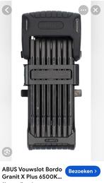 Abus vouwslot bordo granit x plus 6500k, Vélos & Vélomoteurs, Accessoires vélo | Cadenas de vélo, Enlèvement, Comme neuf, Antivol pliant