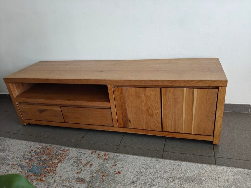 TV-kast eikenhout, Huis en Inrichting, Ophalen, Eikenhout