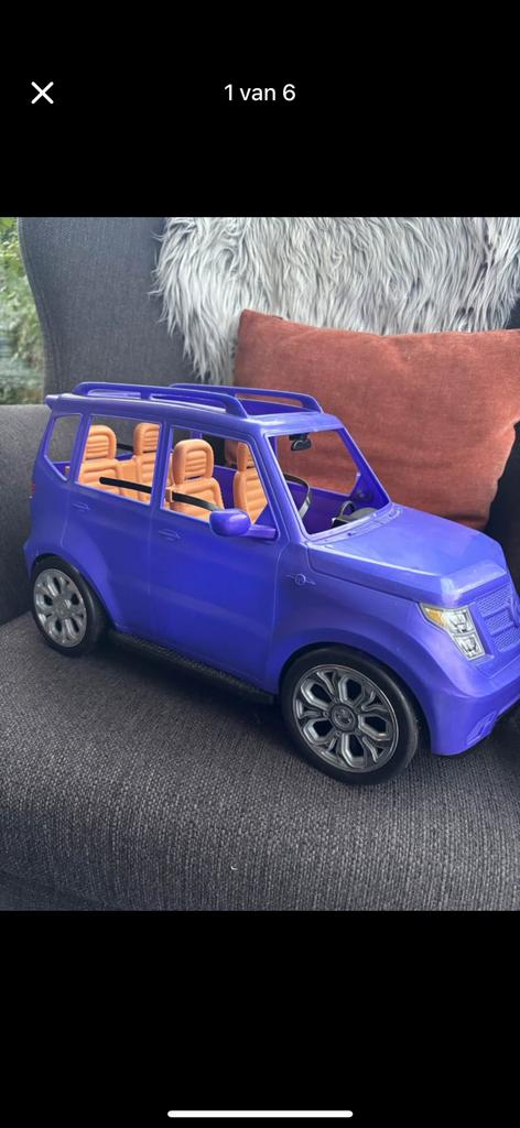 Jeep - barbie, Ophalen, Zo goed als nieuw