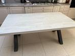 Grote stevige moderne eettafel, Huis en Inrichting, Tafels | Eettafels, Ophalen, 100 tot 150 cm, Zo goed als nieuw, Vijf personen of meer