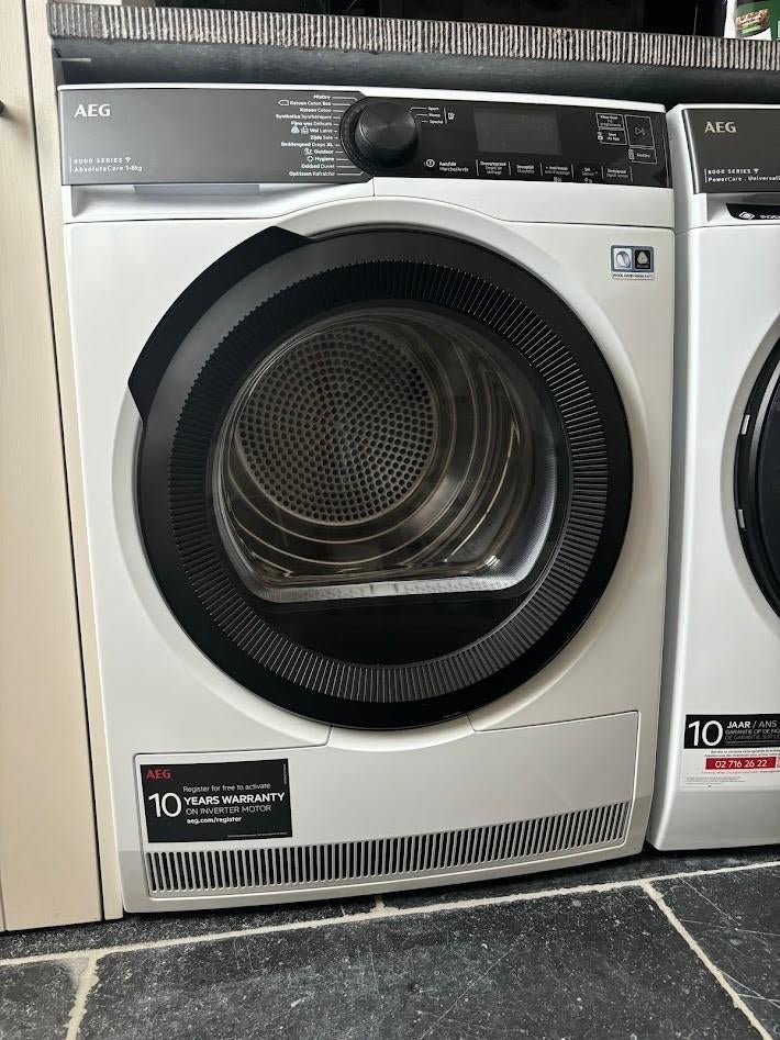 AEG droogkast (2.5j oud) – TOPSTAAT, Electroménager, Sèche-linge, 6 à 8 kg, Programme laine, Comme neuf, Chargeur frontal