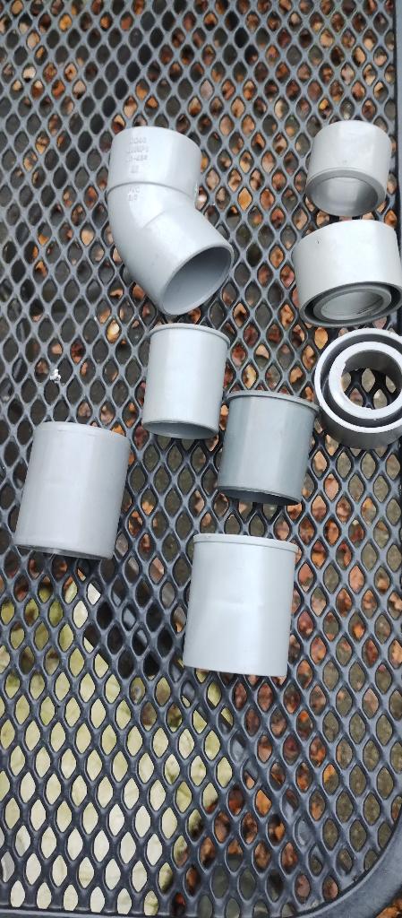 pvc koppelstukken, Bricolage & Construction, Sanitaire, Neuf, Enlèvement