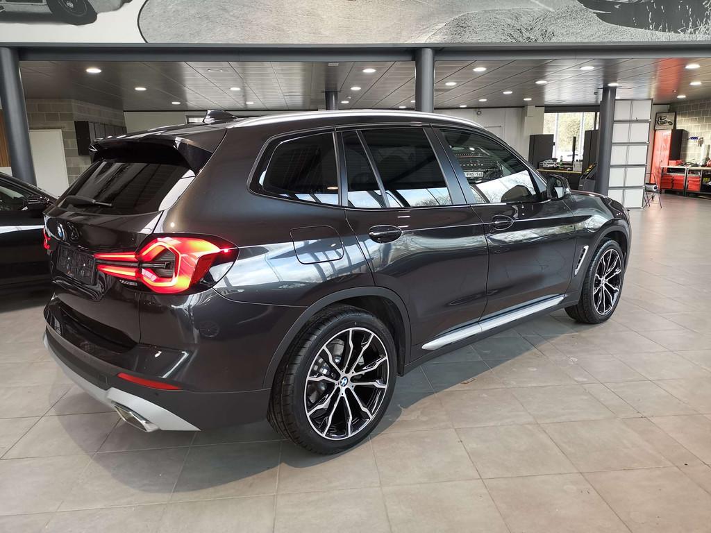 BMW X3 2.0I. 1 EIG. NIEUWSTAAT (automatique), Autos, Cuir, Argent ou Gris, Euro 6, Entreprise