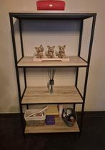 Industrieel landelijk rekje met 4 leggers en 2 lades, Huis en Inrichting, Ophalen