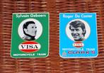 2 stickers motorcrossers Roger De Coster en Sylvain Deboers, Collections, Enlèvement ou Envoi, Autres types