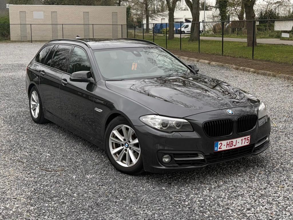 BMW 518D 2016, Auto's, BMW, Particulier, 5 Reeks, ABS, Metaalkleur, Mistlampen, Multifunctioneel stuurwiel, Navigatiesysteem, Night view assist
