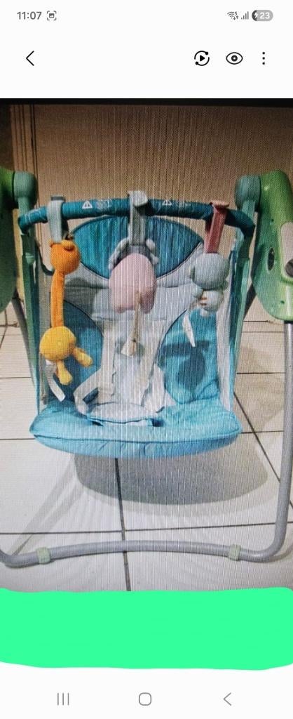 Chaise bébé, Enfants & Bébés, Enlèvement, Comme neuf