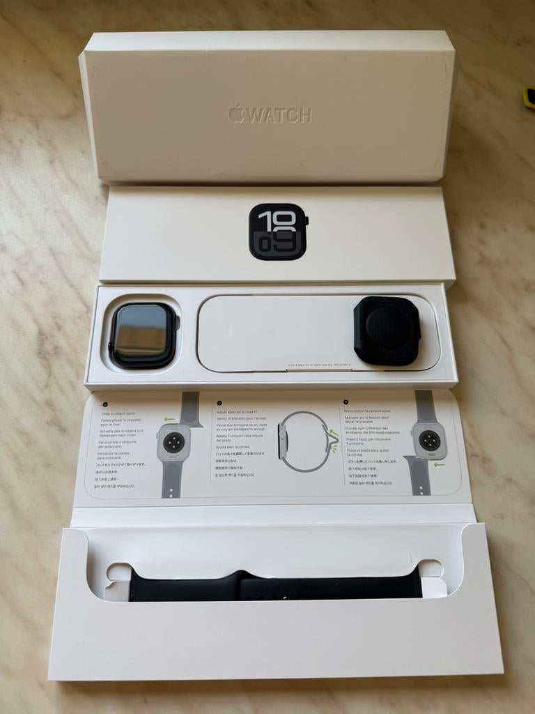 Apple iwatch series 10 Gps 46mm, Ophalen, GPS, Zo goed als nieuw