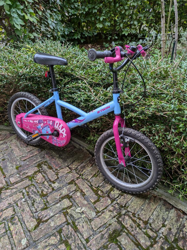 Velo Enfant 16 Pouces 4-7 Ans, Stabilisateurs, B-Twin, Enlèvement, Comme neuf