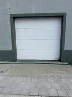 Garagepoort automatisch wit, Ophalen, Kunststof, 120 cm of meer, Garagedeur
