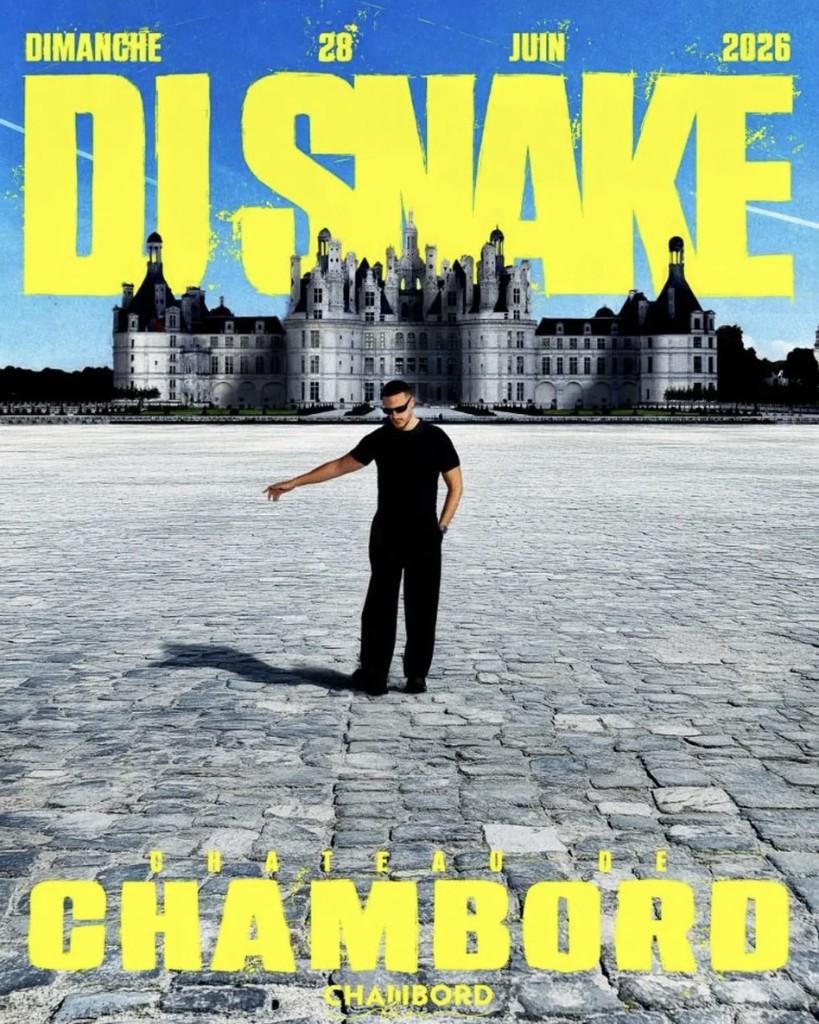 Places de concert DJ SNAKE - Chambord Live - 28/06/2026