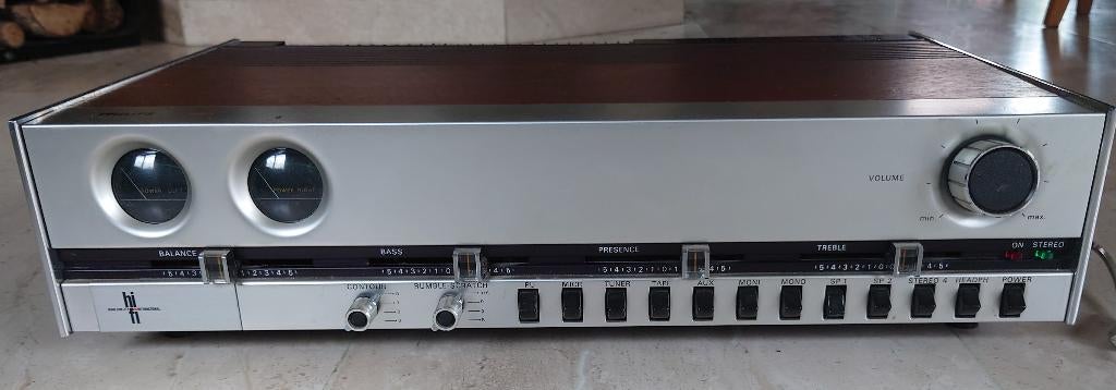 Amplificateur Philips 521 (1970 ?), Autres marques, Moins de 60 watts, Enlèvement ou Envoi, Stéréo