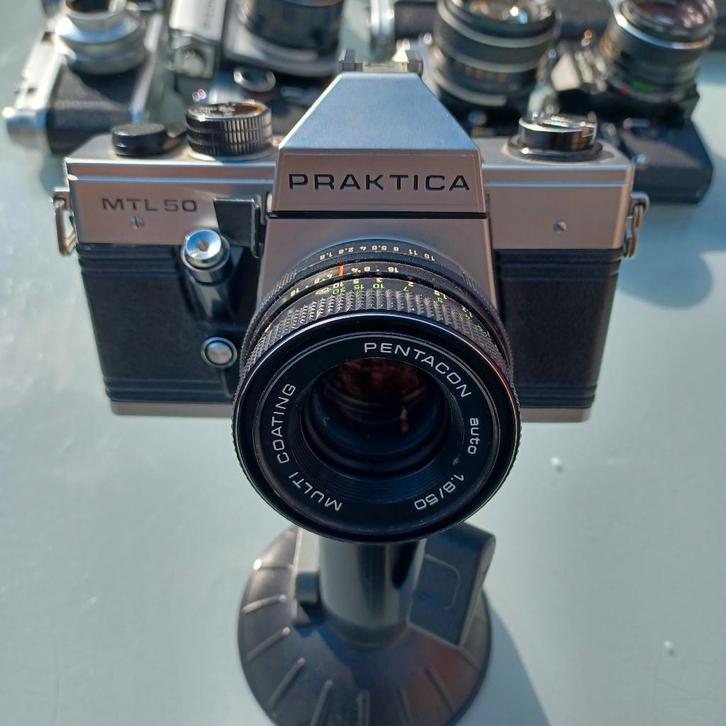 Praktica MTL 50 — avec Pentacon 50 mm f/1,8, TV, Hi-fi & Vidéo, Appareils photo analogiques, Utilisé, Reflex miroir, Autres Marques