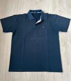 Heren polo donkerblauw met korte mouwen, Kleding | Heren, Polo's, Ophalen of Verzenden, Gedragen, Maat 56/58 (XL), Blauw