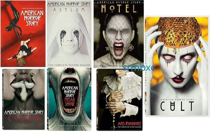 American Horror Story - Seizoen 1-7 (Sealed), CD & DVD, DVD | TV & Séries télévisées, Envoi, Neuf, dans son emballage, Horreur