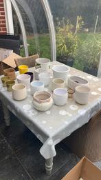 Collectie bloempotten, Ophalen