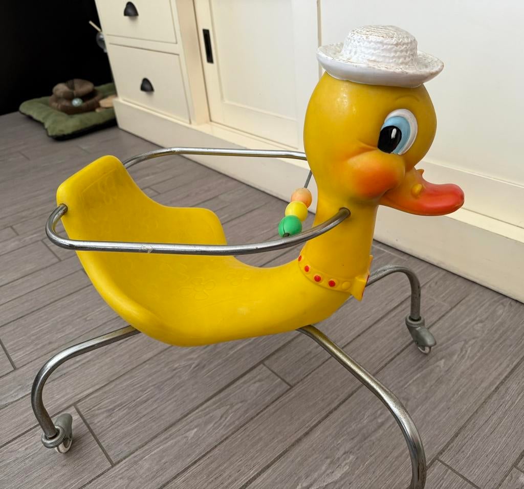 Vintage loopwagen, Antiek en Kunst, Curiosa en Brocante, Ophalen