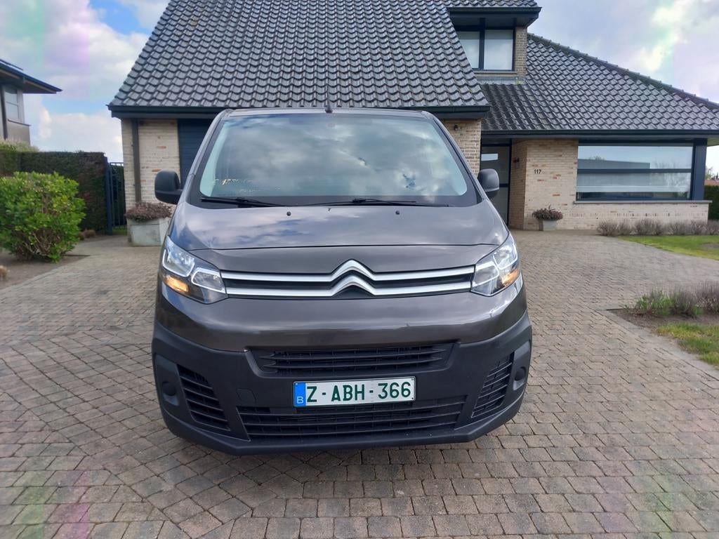 Citroën Jumpy 3zit lichte vracht /airco/carplay VERKOCHT !!!, Auto's, Bestelwagens en Lichte vracht, Bedrijf, Te koop, ABS, Airbags