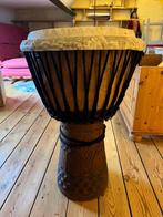 Grand Djembe pour adulte + méthode d’apprentissage, Enlèvement, Comme neuf