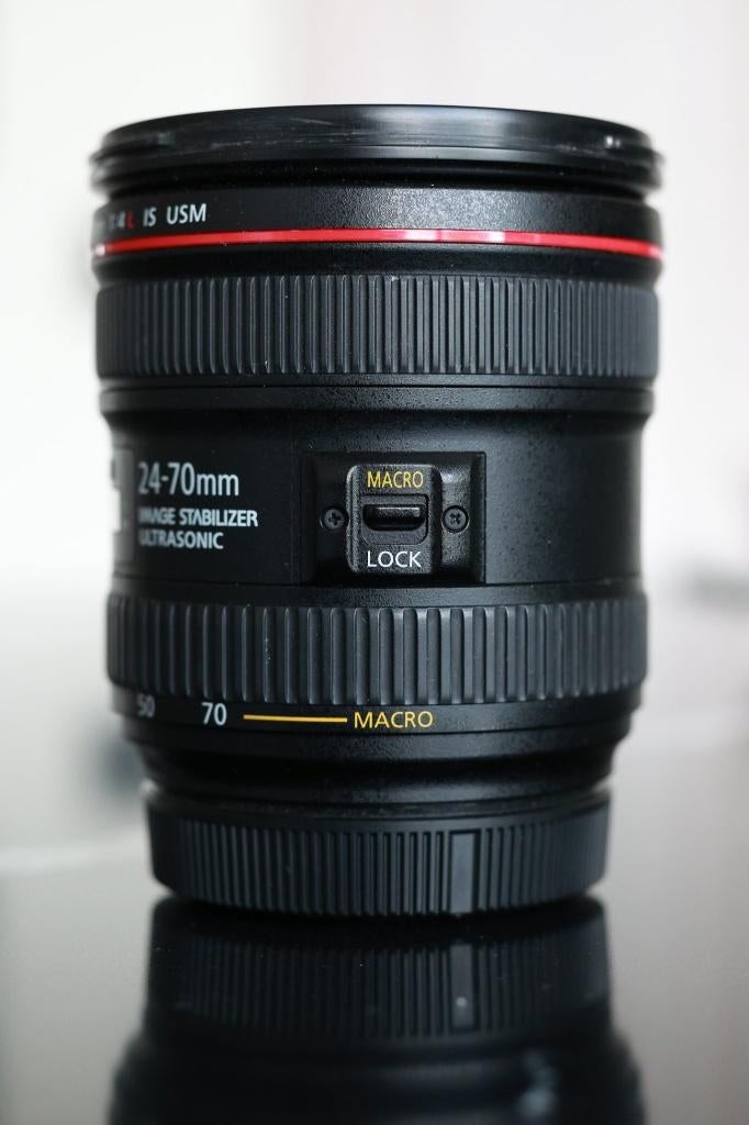 Canon EF 24-70 F4, Ophalen, Zo goed als nieuw, Standaardlens, Zoom