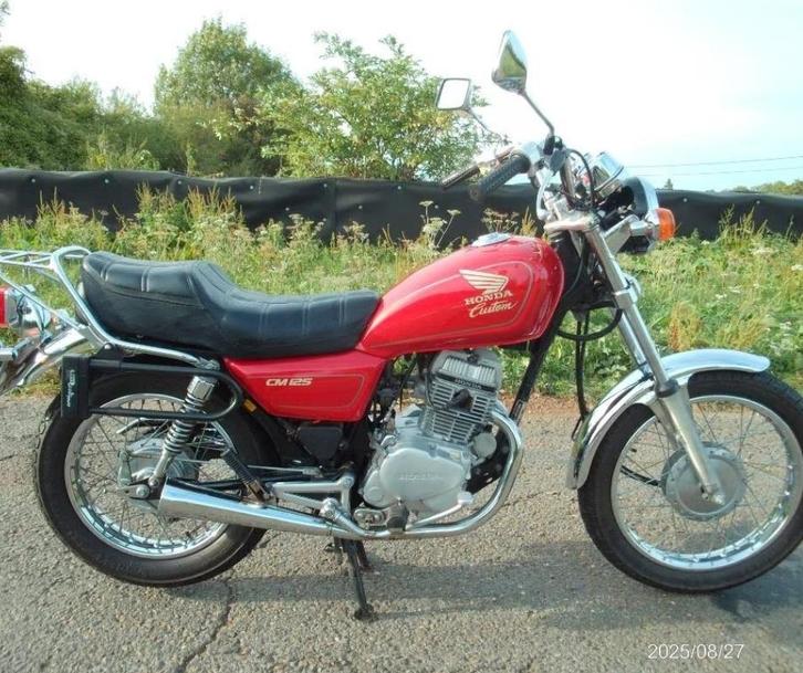 Honda CM 125, Motoren, Motoren | Honda, Particulier, Chopper, 11 kW of minder, Ophalen