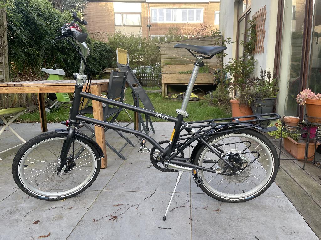 Vélo pliant électrique VELLO Bike + Automatic, Vélos & Vélomoteurs, Enlèvement, 30 à 50 km par batterie