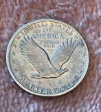 Pièce de 25 cents argent quart de dollar 1917, Enlèvement ou Envoi, Argent