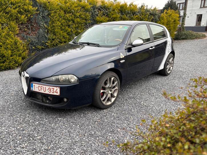 Alfa Romeo 147 jtd 164 136pk 227mm, Auto's, Alfa Romeo, Particulier, ABS, Airbags, Alarm, Bluetooth, Boordcomputer, Centrale vergrendeling
