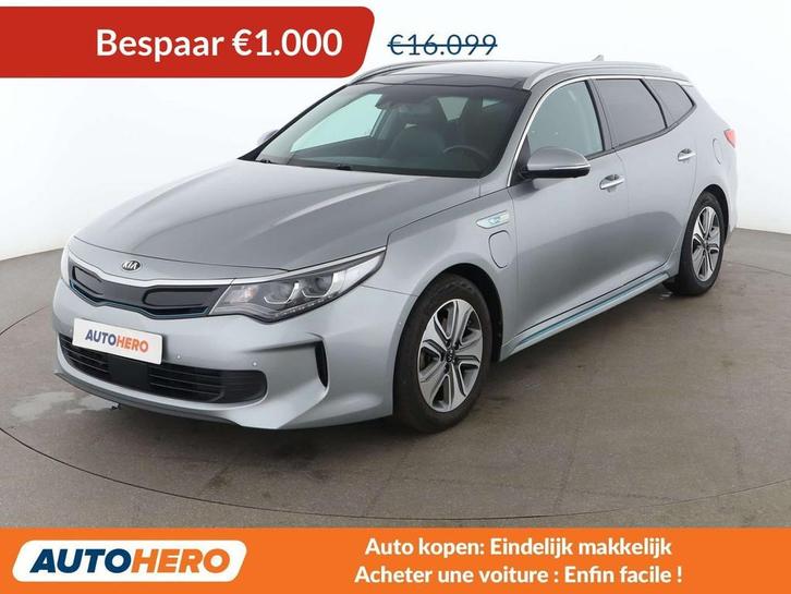 Kia Optima 2.0 Hybrid Spirit (bj 2018, automaat), Auto's, Kia, Te koop, Optima, ABS, Achteruitrijcamera, Adaptive Cruise Control