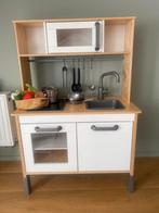Petite cuisine ikea + ustensiles, Enlèvement, Utilisé, Bois, Jouer à la cuisine