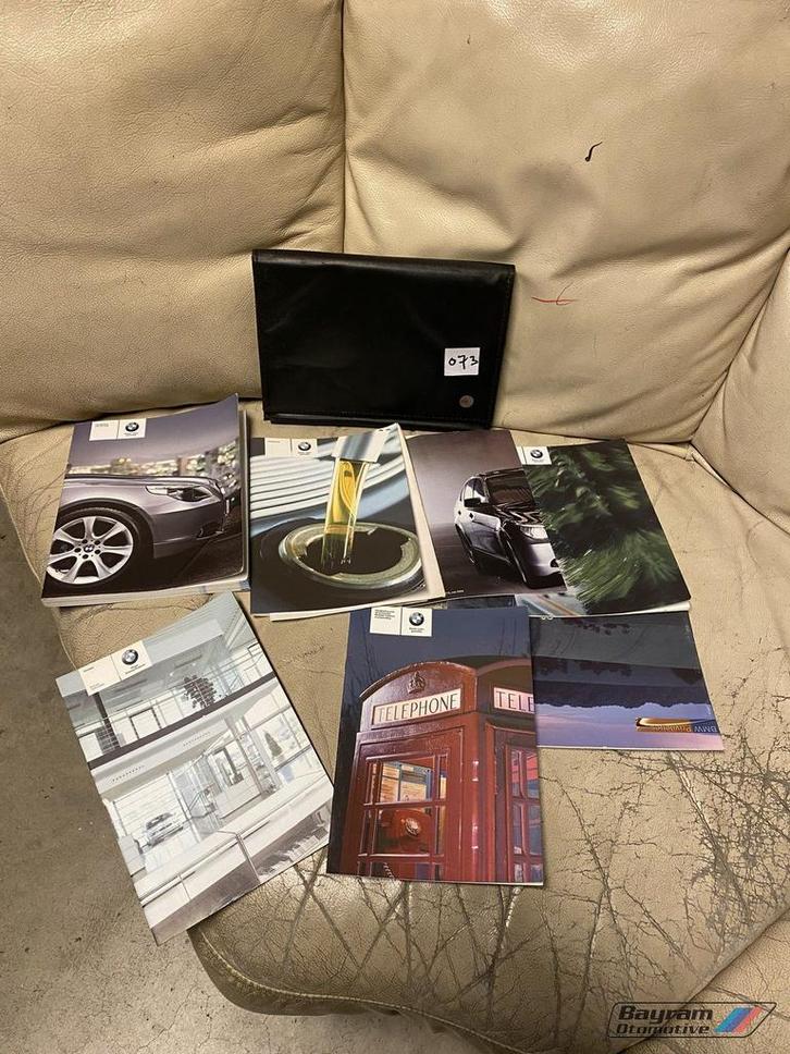 Bmw E60 handleiding onderhoudsboekje onderhoudsmap 5-serie, Auto diversen, Handleidingen en Instructieboekjes, Ophalen of Verzenden