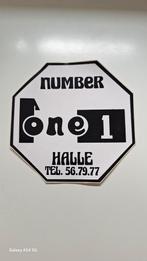 Number one halle, Verzamelen, Stickers, Ophalen of Verzenden