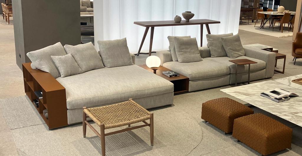 GEZOCHT: Flexform Groundpiece - Directe Inkoop, Ophalen of Verzenden, Bankstel Bank Zetels Sofa Hoekbank Design bank