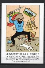 Carte postale : Hergé : Tintin/ Le secret de la Licorne, Enlèvement